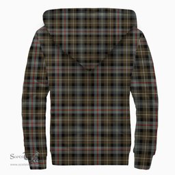 Scottish Mackenzie Weathered Clan Tartan Sherpa Hoodie - Scottish Plaid Hoodies Scottish Plaid Tartan Plaid - ScotsTee - scotstee.com