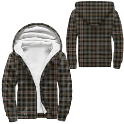 Scottish Mackenzie Weathered Clan Tartan Sherpa Hoodie - Scottish Plaid Hoodies Scottish Plaid Tartan Plaid - ScotsTee - scotstee.com