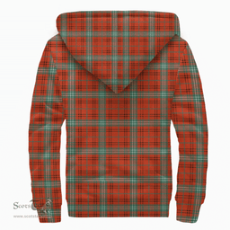 Scottish Morrison Red Ancient Clan Tartan Sherpa Hoodie - Scottish Plaid Hoodies Scottish Plaid Tartan Plaid - ScotsTee - scotstee.com