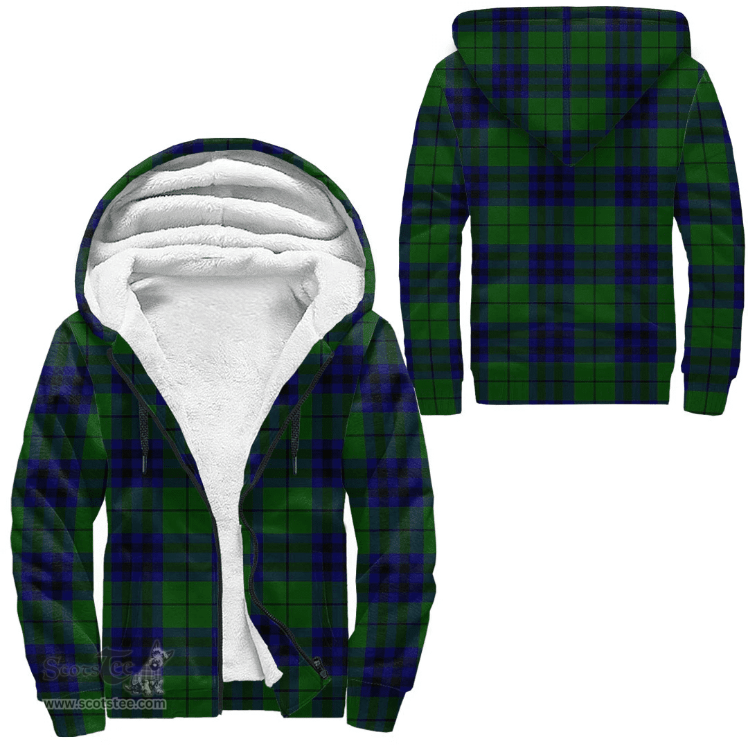 Scottish Keith Modern Clan Tartan Sherpa Hoodie - Scottish Plaid Hoodies Scottish Plaid Tartan Plaid - ScotsTee - scotstee.com