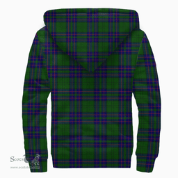 Scottish Lockhart Modern Clan Tartan Sherpa Hoodie - Scottish Plaid Hoodies Scottish Plaid Tartan Plaid - ScotsTee - scotstee.com