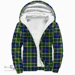 Scottish Mackellar Clan Tartan Sherpa Hoodie - Scottish Plaid Hoodies Scottish Plaid Tartan Plaid - ScotsTee - scotstee.com