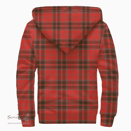 Scottish Grant Weathered Clan Tartan Sherpa Hoodie - Scottish Plaid Hoodies Scottish Plaid Tartan Plaid - ScotsTee - scotstee.com