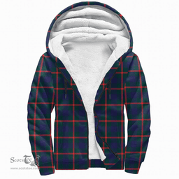 Scottish Agnew Modern Clan Tartan Sherpa Hoodie - Scottish Plaid Hoodies Scottish Plaid Tartan Plaid - ScotsTee - scotstee.com