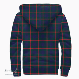 Scottish Agnew Modern Clan Tartan Sherpa Hoodie - Scottish Plaid Hoodies Scottish Plaid Tartan Plaid - ScotsTee - scotstee.com
