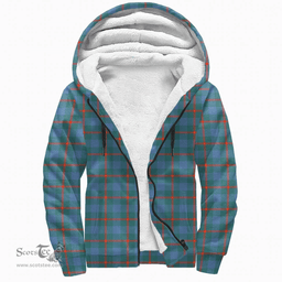 Scottish Agnew Ancient Clan Tartan Sherpa Hoodie - Scottish Plaid Hoodies Scottish Plaid Tartan Plaid - ScotsTee - scotstee.com
