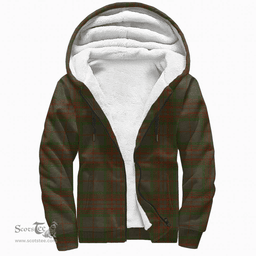 Scottish Gray Clan Tartan Sherpa Hoodie - Scottish Plaid Hoodies Scottish Plaid Tartan Plaid - ScotsTee - scotstee.com