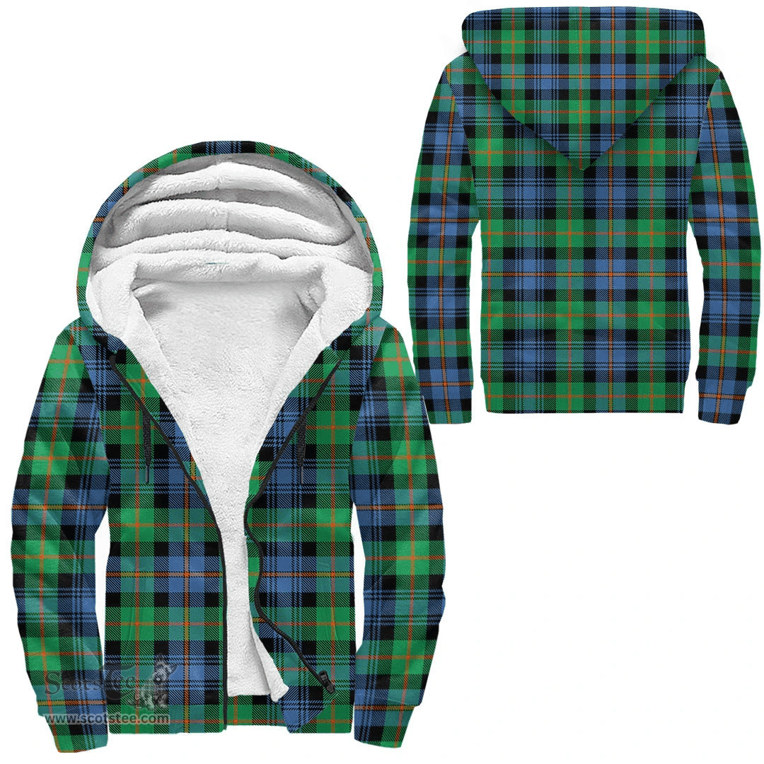 Scottish Murray Of Atholl Ancient Clan Tartan Sherpa Hoodie - Scottish Plaid Hoodies Scottish Plaid Tartan Plaid - ScotsTee - scotstee.com