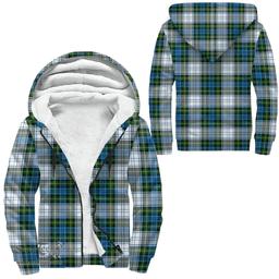 Scottish Campbell Dress Clan Tartan Sherpa Hoodie - Scottish Plaid Hoodies Scottish Plaid Tartan Plaid - ScotsTee - scotstee.com
