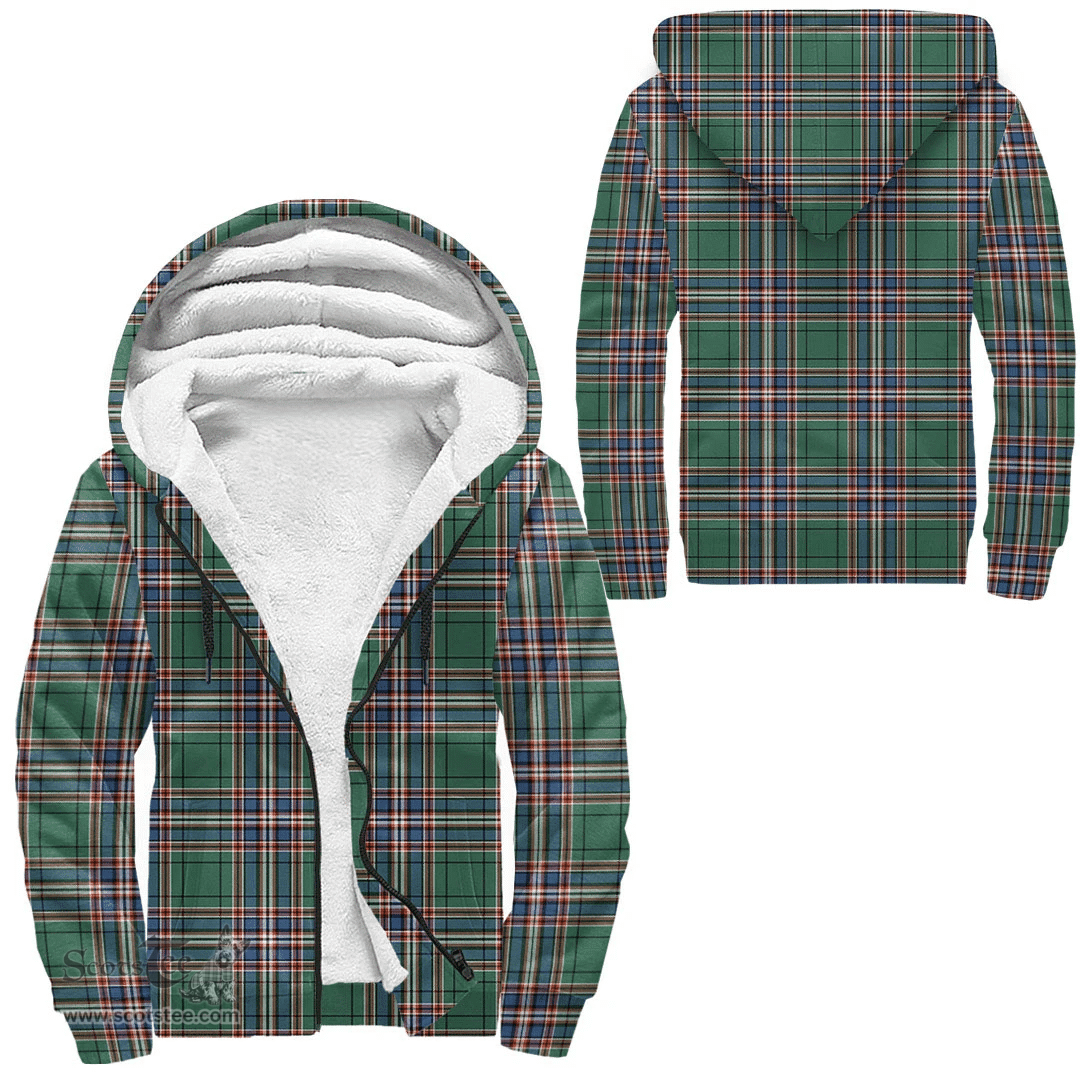 Scottish Macfarlane Hunting Ancient Clan Tartan Sherpa Hoodie - Scottish Plaid Hoodies Scottish Plaid Tartan Plaid - ScotsTee - scotstee.com
