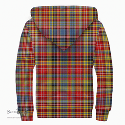 Scottish Ogilvie Of Airlie Ancient Clan Tartan Sherpa Hoodie - Scottish Plaid Hoodies Scottish Plaid Tartan Plaid - ScotsTee - scotstee.com