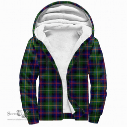 Scottish Malcolm Modern Clan Tartan Sherpa Hoodie - Scottish Plaid Hoodies Scottish Plaid Tartan Plaid - ScotsTee - scotstee.com