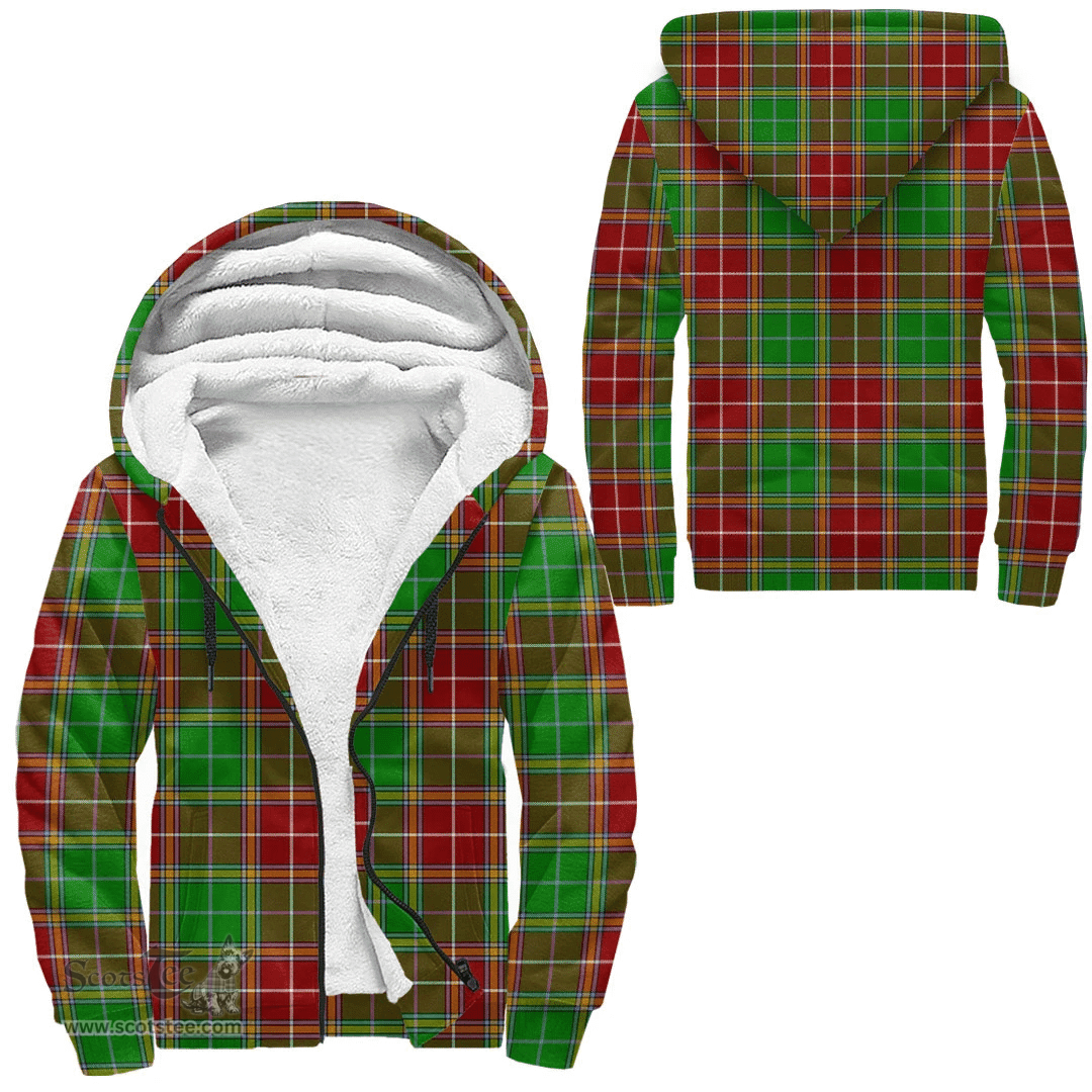 Scottish Baxter Modern Clan Tartan Sherpa Hoodie - Scottish Plaid Hoodies Scottish Plaid Tartan Plaid - ScotsTee - scotstee.com