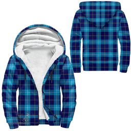 Scottish Mckerrell Clan Tartan Sherpa Hoodie - Scottish Plaid Hoodies Scottish Plaid Tartan Plaid - ScotsTee - scotstee.com
