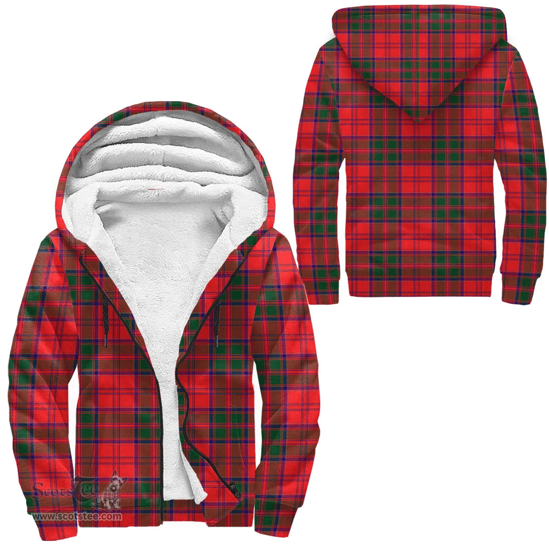 Scottish Drummond Modern Clan Tartan Sherpa Hoodie - Scottish Plaid Hoodies Scottish Plaid Tartan Plaid - ScotsTee - scotstee.com