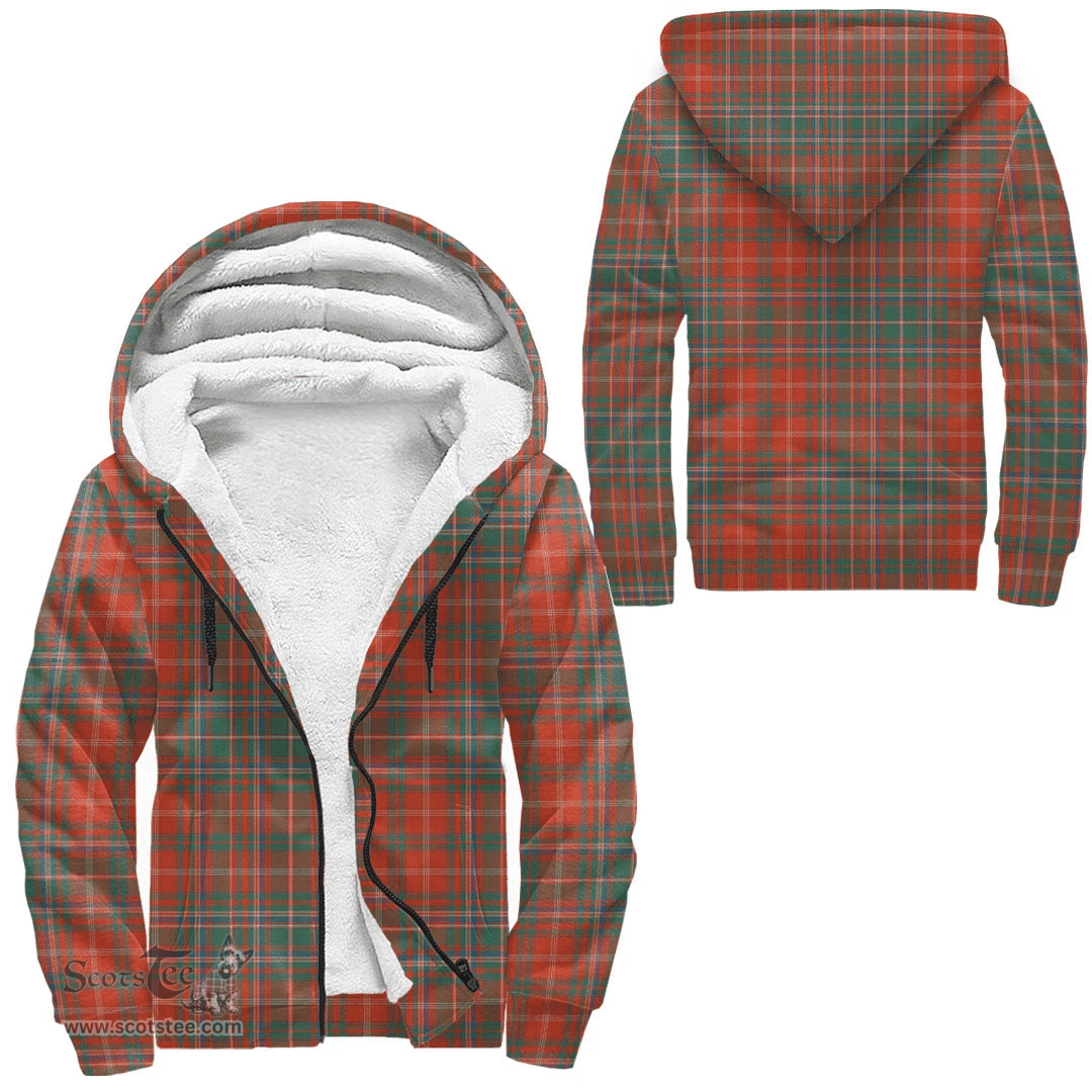 Scottish Macdougall Ancient Clan Tartan Sherpa Hoodie - Scottish Plaid Hoodies Scottish Plaid Tartan Plaid - ScotsTee - scotstee.com