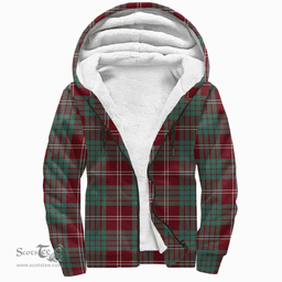 Scottish Crawford Modern Clan Tartan Sherpa Hoodie - Scottish Plaid Hoodies Scottish Plaid Tartan Plaid - ScotsTee - scotstee.com