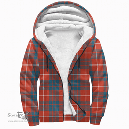 Scottish Hamilton Ancient Clan Tartan Sherpa Hoodie - Scottish Plaid Hoodies Scottish Plaid Tartan Plaid - ScotsTee - scotstee.com