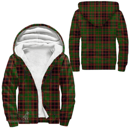 Scottish Buchan Modern Clan Tartan Sherpa Hoodie - Scottish Plaid Hoodies Scottish Plaid Tartan Plaid - ScotsTee - scotstee.com