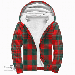 Scottish Cumming Modern Clan Tartan Sherpa Hoodie - Scottish Plaid Hoodies Scottish Plaid Tartan Plaid - ScotsTee - scotstee.com