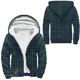 Scottish Robertson Hunting Modern Clan Tartan Sherpa Hoodie - Scottish Plaid Hoodies Scottish Plaid Tartan Plaid - ScotsTee - scotstee.com
