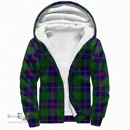 Scottish Shaw Modern Clan Tartan Sherpa Hoodie - Scottish Plaid Hoodies Scottish Plaid Tartan Plaid - ScotsTee - scotstee.com