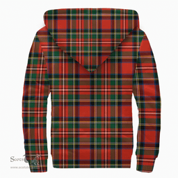 Scottish Stewart Royal Modern Clan Tartan Sherpa Hoodie - Scottish Plaid Hoodies Scottish Plaid Tartan Plaid - ScotsTee - scotstee.com