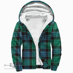 Scottish Stewart Old Ancient Clan Tartan Sherpa Hoodie - Scottish Plaid Hoodies Scottish Plaid Tartan Plaid - ScotsTee - scotstee.com