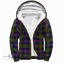 Scottish Cameron Of Erracht Modern Clan Tartan Sherpa Hoodie - Scottish Plaid Hoodies Scottish Plaid Tartan Plaid - ScotsTee - scotstee.com