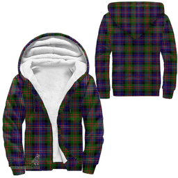 Scottish Cameron Of Erracht Modern Clan Tartan Sherpa Hoodie - Scottish Plaid Hoodies Scottish Plaid Tartan Plaid - ScotsTee - scotstee.com
