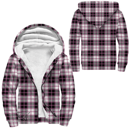 Scottish Macpherson Hunting Modern Clan Tartan Sherpa Hoodie - Scottish Plaid Hoodies Scottish Plaid Tartan Plaid - ScotsTee - scotstee.com