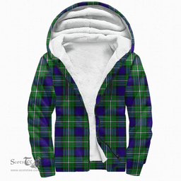 Scottish Alexander Clan Tartan Sherpa Hoodie - Scottish Plaid Hoodies Scottish Plaid Tartan Plaid - ScotsTee - scotstee.com