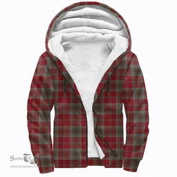 Scottish Lindsay Weathered Clan Tartan Sherpa Hoodie - Scottish Plaid Hoodies Scottish Plaid Tartan Plaid - ScotsTee - scotstee.com