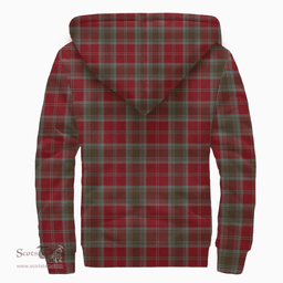 Scottish Lindsay Weathered Clan Tartan Sherpa Hoodie - Scottish Plaid Hoodies Scottish Plaid Tartan Plaid - ScotsTee - scotstee.com