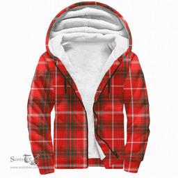Scottish Duke Of Rothesay Modern Clan Tartan Sherpa Hoodie - Scottish Plaid Hoodies Scottish Plaid Tartan Plaid - ScotsTee - scotstee.com