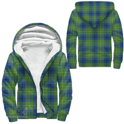 Scottish Johnston Ancient Clan Tartan Sherpa Hoodie - Scottish Plaid Hoodies Scottish Plaid Tartan Plaid - ScotsTee - scotstee.com