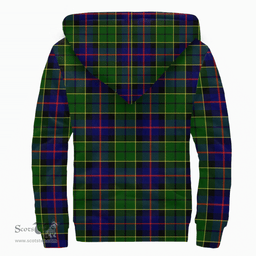 Scottish Forsyth Modern Clan Tartan Sherpa Hoodie - Scottish Plaid Hoodies Scottish Plaid Tartan Plaid - ScotsTee - scotstee.com