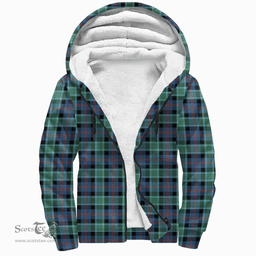 Scottish Mactaggart Ancient Clan Tartan Sherpa Hoodie - Scottish Plaid Hoodies Scottish Plaid Tartan Plaid - ScotsTee - scotstee.com
