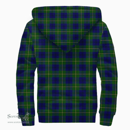 Scottish Johnston Modern Clan Tartan Sherpa Hoodie - Scottish Plaid Hoodies Scottish Plaid Tartan Plaid - ScotsTee - scotstee.com