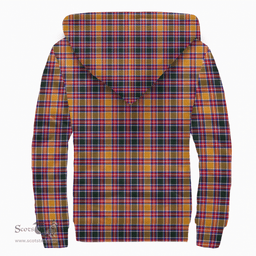 Scottish Jacobite Clan Tartan Sherpa Hoodie - Scottish Plaid Hoodies Scottish Plaid Tartan Plaid - ScotsTee - scotstee.com