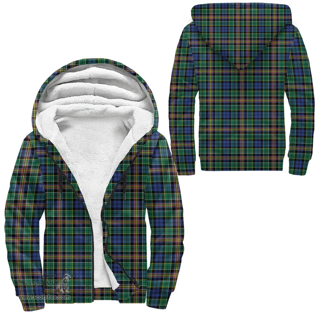 Scottish Allison Clan Tartan Sherpa Hoodie - Scottish Plaid Hoodies Scottish Plaid Tartan Plaid - ScotsTee - scotstee.com