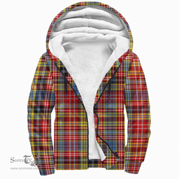 Scottish Drummond Of Strathallan Clan Tartan Sherpa Hoodie - Scottish Plaid Hoodies Scottish Plaid Tartan Plaid - ScotsTee - scotstee.com