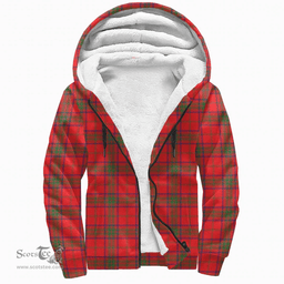 Scottish Ross Modern Clan Tartan Sherpa Hoodie - Scottish Plaid Hoodies Scottish Plaid Tartan Plaid - ScotsTee - scotstee.com