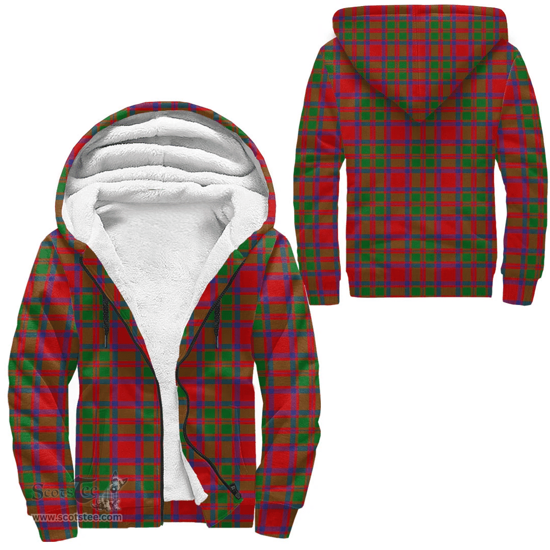 Scottish Mackintosh Modern Clan Tartan Sherpa Hoodie - Scottish Plaid Hoodies Scottish Plaid Tartan Plaid - ScotsTee - scotstee.com