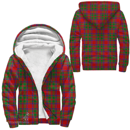 Scottish Mackintosh Modern Clan Tartan Sherpa Hoodie - Scottish Plaid Hoodies Scottish Plaid Tartan Plaid - ScotsTee - scotstee.com