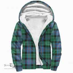 Scottish Morrison Ancient Clan Tartan Sherpa Hoodie - Scottish Plaid Hoodies Scottish Plaid Tartan Plaid - ScotsTee - scotstee.com