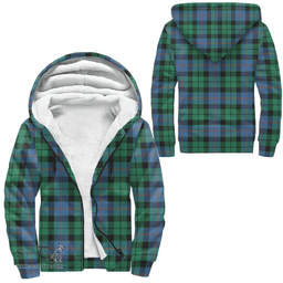 Scottish Morrison Ancient Clan Tartan Sherpa Hoodie - Scottish Plaid Hoodies Scottish Plaid Tartan Plaid - ScotsTee - scotstee.com