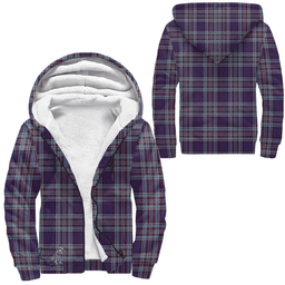 Scottish Rcaf Clan Tartan Sherpa Hoodie - Scottish Plaid Hoodies Scottish Plaid Tartan Plaid - ScotsTee - scotstee.com