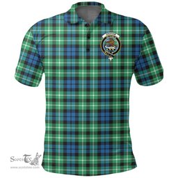 Scottish Graham Of Montrose Ancient Clan Tartan Polo Shirt - Crest Classic Scottish Plaid Tartan Plaid