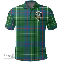 Scottish Duncan Ancient Clan Tartan Polo Shirt - Crest Classic Scottish Plaid Tartan Plaid